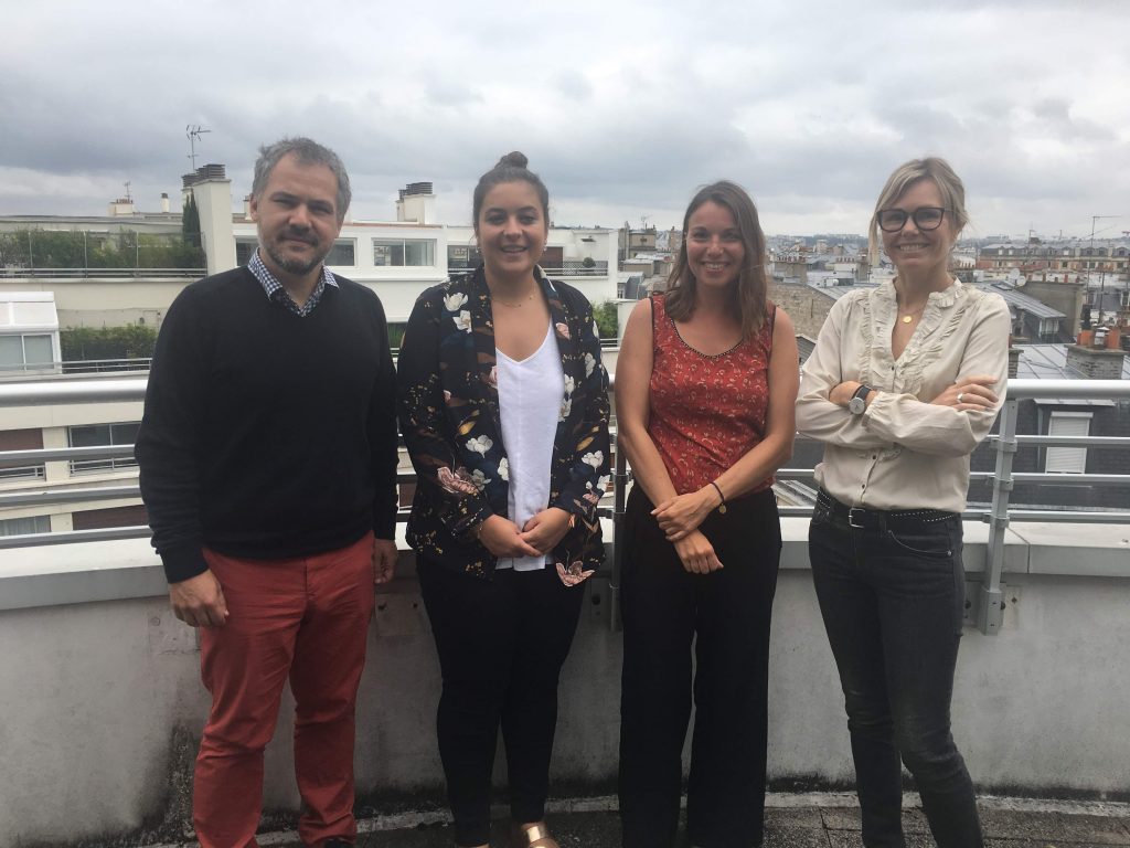 visite Fanny Cristoue et Anastasia Seferiadis