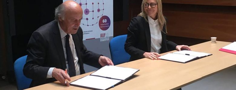 Signature partenariat Fondation CRF et AUF_11 avril 2019