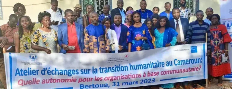 Atelier d'échange sur la transition humanitaire au Cameroun